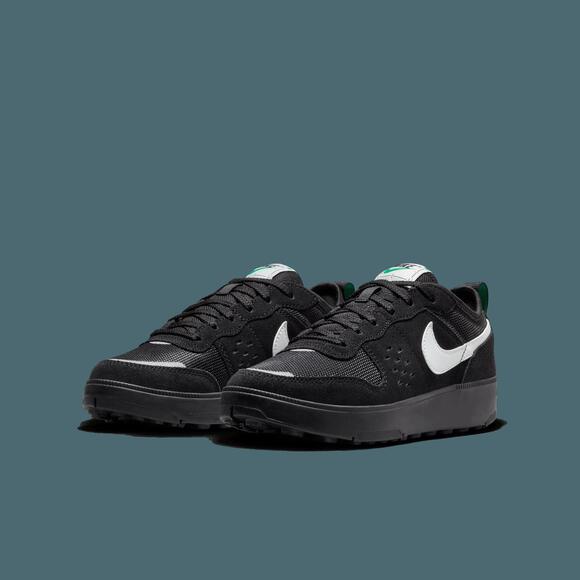 NEW NIKE kid's c1ty sneakers in black summit white